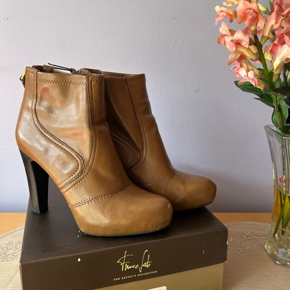 Ankle bootie heels